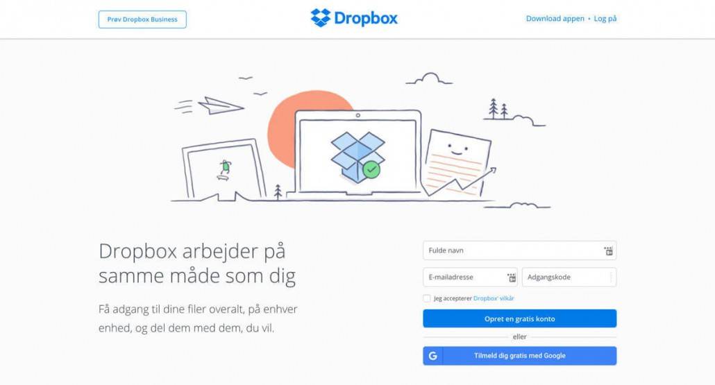 Dropbox Hero Billede